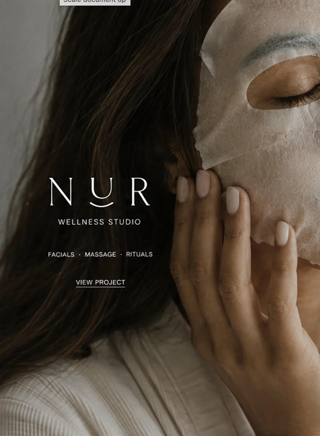 Nyr wellness studio identity reference